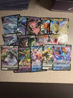Pokemon V Cards Random LOT! Holo Ultra Rare Collection! 15 V Cards NM-LP - Image 1