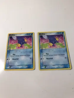 2x 2005 Mudkip - 56/106 - Pokemon Card Ex Emerald NM - Image 2