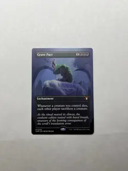 Grave Pact (Borderless) Commander Masters Regular - Image 1