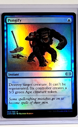 2020 MTG Magic the Gathering 2XM Double Masters Foil #62 Pongify - Image 1