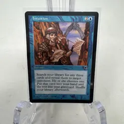 Magic the Gathering Intuition Tempest Near Mint (1) - Image 1