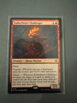 Emberheart Challenger - 0133 Rare Regular NM (MTG: Bloomburrow) - Image 1