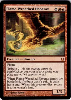 MTG Flame-Wreathed Phoenix Born of the Gods Mythic #97 - Image 1