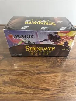 Magic the Gathering Strixhaven: School of Mages Set Booster Box MTG New Sealed 630509975679 - Image 3