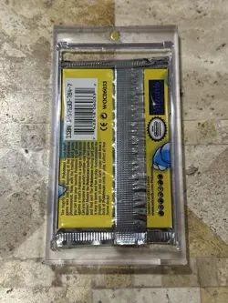 1999 Pokemon Base (Shadowless) Booster Pack (Blastoise) Factory Sealed! - Image 2