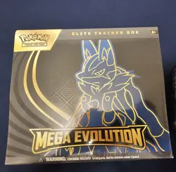 Pokemon Mega Evolution Lucario ETB Elite Trainer Box. SHIPS SAME DAY - Image 1