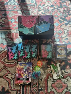 Pokemon Evolving Skies Empty ETB Box With Accessories - See Description! - Image 1