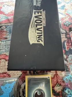 Pokemon Evolving Skies Empty ETB Box With Accessories - See Description! - Image 3