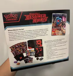 POKEMON CENTER TCG SCARLET & VIOLET DESTINED RIVALS ELITE TRAINER BOX ETB SEALED - Image 2
