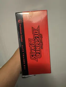 POKEMON CENTER TCG SCARLET & VIOLET DESTINED RIVALS ELITE TRAINER BOX ETB SEALED - Image 4