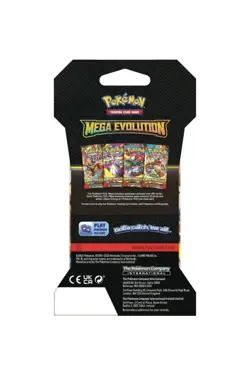 Brand New Mega Evolution Sleeved Booster Pack - Pokemon TCG Factory Sealed - Image 2