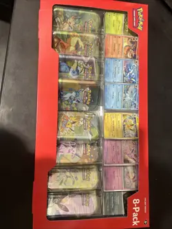 Pokemon Prismatic Evolutions Mini Tins! 8 Tins! New Costco Set! - Image 2
