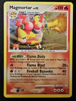 Magmortar 31/132 Diamond & Pearl Secret Wonders Holo Rare Pokemon TCG 2007 NM - Image 1