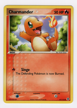 Charmander 57/112 - LP - FireRed & LeafGreen, EX Pokemon - Image 1
