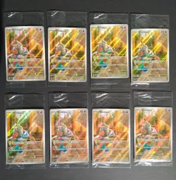 Pokemon Mimikyu Promo Sealed Paldean Fates ETB Elite Trainer Box Lot of 8 - Image 1
