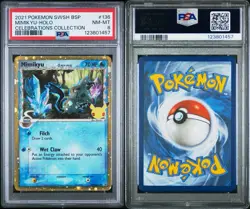 2021 POKEMON SWSH BSP CELEBRATIONS #136 MIMIKYU DELTA SPECIES PSA 8 - Image 3
