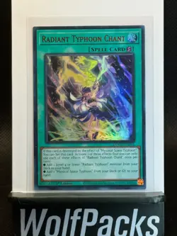 2025 Yu-Gi-Oh! Doom of Dimensions - Radiant Typhoon Chant #DOOD-EN061 Ultra Rare - Image 1