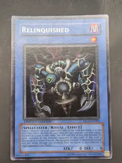 YUGIOH RELINQUISHED SECRET RARE NEAR MINT MC1-EN003 - Image 1