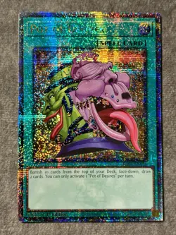Pot of Desires (Quarter Century) QCSR RA01-EN056 NM YuGiOh - Image 1