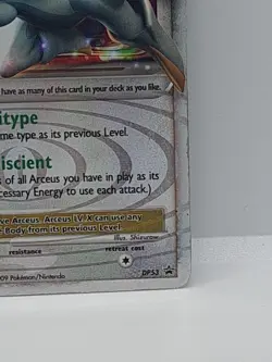 Arceus Lv X - DP53 - Promo Diamond & Pearl Holo - Pokemon Card - Image 5