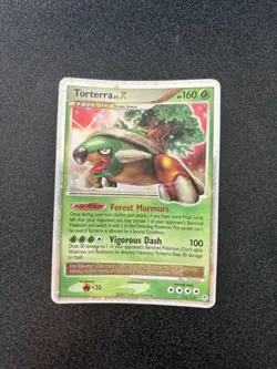 Torterra Lv. X 122/130 Diamond & Pearl Pokemon Card 2007 - LP Condition - Image 1