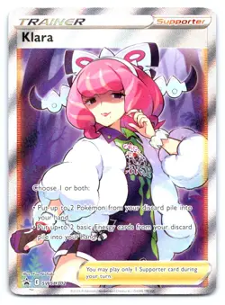 Klara (Full Art) Pokemon Ultra Rare SWSH: Sword & Shield Promo Cards SWSH302 - Image 1