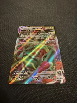 Pokemon TCG Rayquaza VMAX Holo Ultra Rare Card Evolving Skies 111/203 NM - Image 2