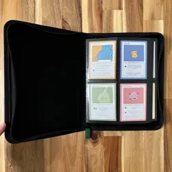 Wrenny Moo Master Set 1 & 2 - 100 Custom Pokemon Cards - Complete Binder - RARE! - Image 2