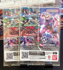 Sealed ENGLISH Gundam Card Game EX Base Gundam Base World Tour Promo EXBP-003 - Image 2