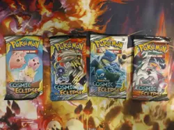 (1) Pokemon Trading Card Game Sun & Moon Cosmic Eclipse Booster Pack - Image 1