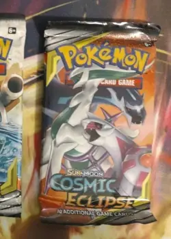 (1) Pokemon Trading Card Game Sun & Moon Cosmic Eclipse Booster Pack - Image 5