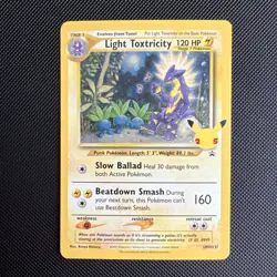 Light Toxtricity SWSH137 - Celebrations 25th Black Star Promo - Pokemon Card - Image 1