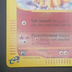 CHARIZARD 39/165 - REVERSE HOLO RARE - EXPEDITION - eREADER POKEMON CARD - NM/M - Image 5