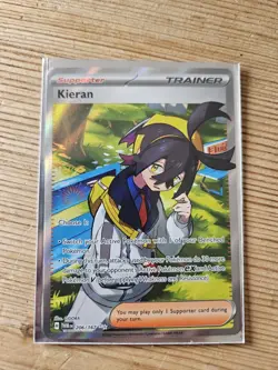 Kieran 206/167 SV06: Twilight Masquerade Full Art Rare Card - Image 1