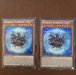 BLTR-EN001 Winged Kuriboh LV6 : Secret Rare Card : 1st Edition YuGiOh TCG - Image 1