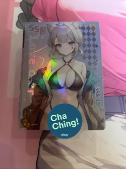 WAIFU Love Diary SSR 15 Lynette Rare card. Goddess Story Sexy Anime Girl - Image 1