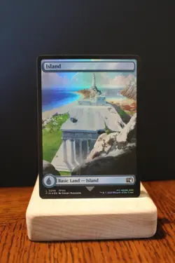 FOIL Island Full Art Final Fantasy Set 0299 Land MTG Card Magic | ManaFam - Image 1