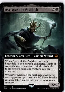 Acererak, The Archlich NM/M* EXTENDED The Brother's War 372 mtg -UnltdCards - Image 1