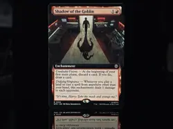 Shadow of the Goblin #262 SPM R (Extended Art Non-Foil) MTG Marvel's Spider-Man - Image 1