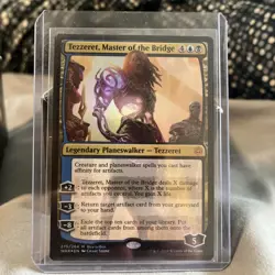 Tezzeret, Master of the Bridge (Buy-A-Box) [War of the Spark] Foil Near Mint - Image 1