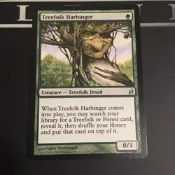 TREEFOLK HARBINGER MAGIC THE GATHERING MTG - Image 1