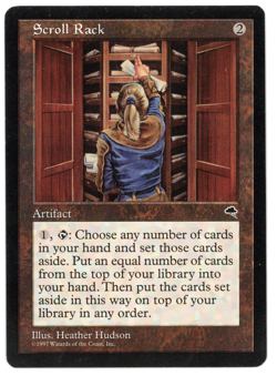 Scroll Rack -- MTG (MP Quality) - English Tempest - See pics!! - Image 1