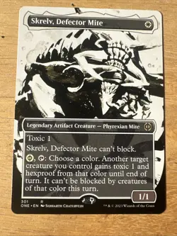 MTG Skrelv, Defector Mite 301 Showcase Phyrexia All Will Be One NM Magic - Image 1