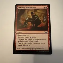 Untimely Malfunction Duskmourn: House of Horror Regular - Image 1