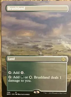 Brushland (Borderless) The Brothers' War Regular - Image 1