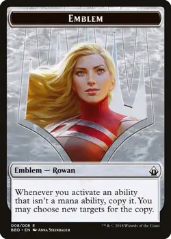 Rowan Kenrith 1x EMBLEM MtG Battlebond SP/NM - Image 1