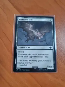 Magic MTG Mirkwood Bats LTR 0095 Regular Common - Image 1
