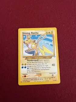Shining Raichu 111/105 - Neo Destiny. Secret Rare Holo Pokemon Card 1995-2000 - Image 1