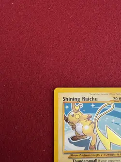 Shining Raichu 111/105 - Neo Destiny. Secret Rare Holo Pokemon Card 1995-2000 - Image 3