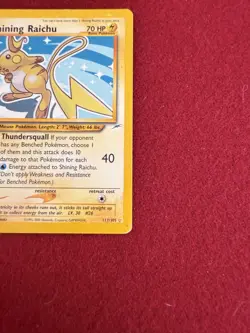 Shining Raichu 111/105 - Neo Destiny. Secret Rare Holo Pokemon Card 1995-2000 - Image 5
